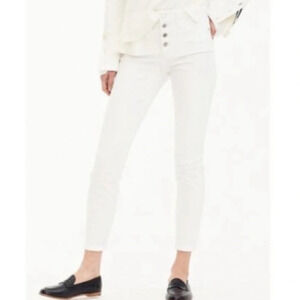NWT JCrew High Waisted Skinny Toothpick Jean 27 Tall